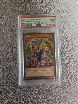 PSA 9 Yugioh Rush Duel Dark Magician Girl JP002 Japanese Saikyo Battle Promo - Image 1