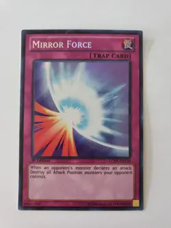 Yugioh - Mirror Force (LCJW-EN130) - Secret - 1st - NM - Image 1