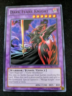 Yu-Gi-Oh! TCG Dark Flare Knight LCYW-EN049 - 1st - Common - Image 1