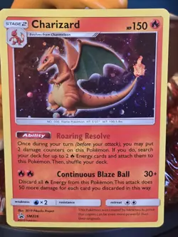 Pokemon TCG Charizard SM226 Holo Black Star Promo Card - Image 1