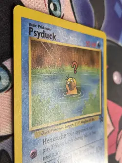 NM/Mint PSYDUCK Black Star Promo #20 WOTC 2000 Pokemon League Card - Image 3