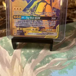 Pokemon TCG Sun & Moon Pikachu & Zekrom GX SM248 Black Star Promo Card 2019 OBO - Image 3