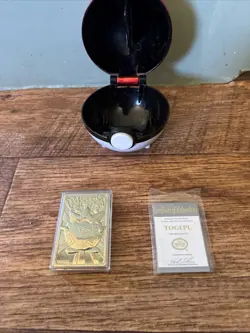 Togepi 23 Karat Gold-Plated Trading Card Special Edition Burger King - Image 1