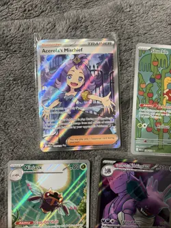 Pokemon Cards Lot Of 6 Cards New Pack Fresh Sirs Full Arts Rare Cards - Image 3