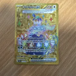 Pokemon card - Terapagos EX 173/142 - Stellar Crown - Pack Fresh - tcg - Image 1