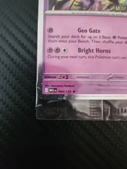 Xerneas 064/132 SEALED Pokemon Mega Evolution Stamped Promo Best Buy Holo Card - Image 4