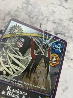 Naruto CCG/TCG Kankuro & Black Ant Squad 1st Edition Bandai Card Holo Foil Rare - Image 3