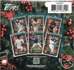 Topps PKG014618 2024 Holiday Baseball Trading Cards Mega Box - Image 3