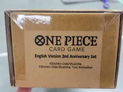One Piece Card Game TCG 2nd Anniversary English Edition Set BRAND NEW SEALED NIB - Image 2