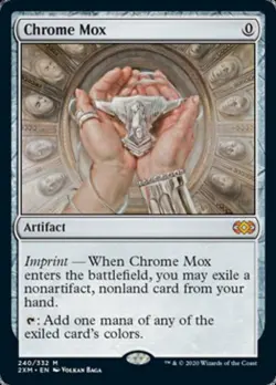 MTG English Chrome Mox NM Normal Double Masters - Image 1