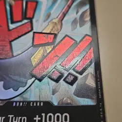 One Piece Whitebeard DON!! Card Holo Textured M/NM Condition TCG CCG - Image 2