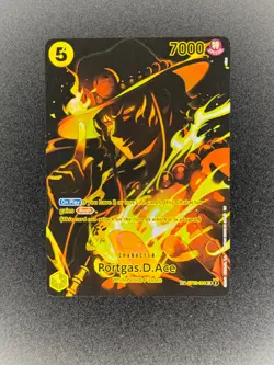 One Piece Card Game Portgas.D.Ace ST13-011 SR Alternate Art - Image 1