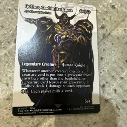 Golbez, Clad in Darkness - Syr Konrad, the Grim (Showcase) ✅FF✅Magic (mtg) - Image 1