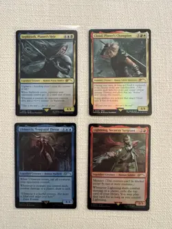 Final Fantasy Promo Cards Foil Cloud Sephiroth Lightning Ultimecia MTG Costco NM - Image 1