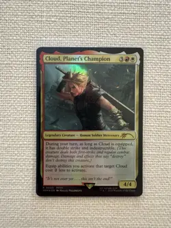 Final Fantasy Promo Cards Foil Cloud Sephiroth Lightning Ultimecia MTG Costco NM - Image 2