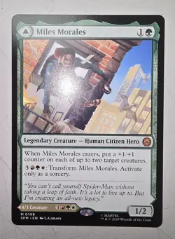 MTG - Marvel's Spider-Man - Miles Morales #0108 - Non Foil Near Mint - Image 1