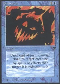 Light Play, English MTG Regular Silhouette Legends Magic the Gathering - Image 1