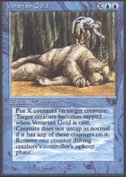 4x Venarian Gold Light Play, English Legends MTG Magic - Image 1