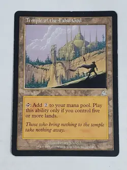 MTG Temple of the False God (Scourge/Land/U) - BGM - Image 1