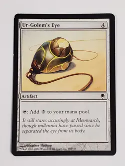 MTG Ur-Golem's Eye (Darksteel/Artifact/C) - BGM - Image 1