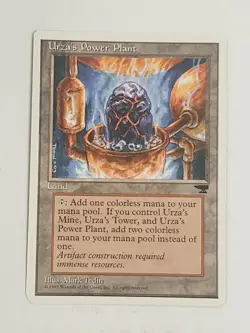 MTG Urza's Power Plant (Rock in Pot) (Chronicles/Land/U) - BGM - Image 1
