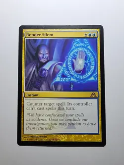 MTG Magic the Gathering Render Silent (96/172) Dragon's Maze LP - Image 1