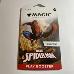 MTG: Magic The Gathering Marvel Spider-Man Play Sleeved Booster Pack - Image 1