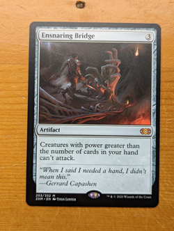 Ensnaring Bridge x2 (Double Masters, Masters 25), pack fresh, see pics - Image 1