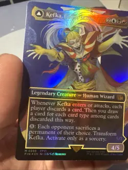 Kefka, Court Mage (0398) (Borderless) Final Fantasy Foil - Image 1