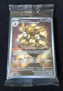 Alakazam 009 Promo Pokemon Trading Card Mega Evolution - Image 1