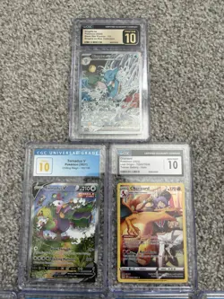 Pokemon Card Slabs Graded Lot of 15 CGC. Listed in description - Image 2