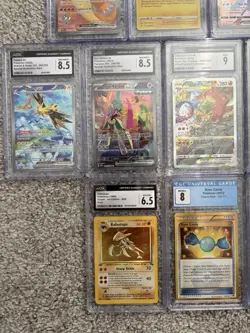 Pokemon Card Slabs Graded Lot of 15 CGC. Listed in description - Image 5