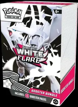 Pokemon TCG Scarlet & Violet White Flare Booster Bundle Lot of 3 -Sealed English - Image 1