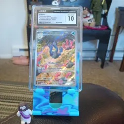 Pokemon Wugtrio Illustration Rare 224/091 Paldean Fates CGC Gem Mint 10 - Image 2