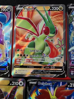Pokemon Lot of 7 Full Art V's - Lost Origin, Silver Tempest, Battle... - Image 3