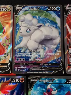 Pokemon Lot of 7 Full Art V's - Lost Origin, Silver Tempest, Battle... - Image 4