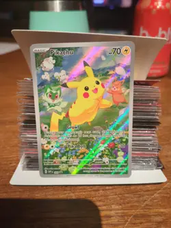 Pokemon Pikachu TCG SVP088 Black Star Promo Card NM/M Condition - Image 1