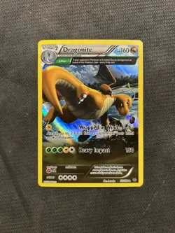 Pokemon TCG Dragonite 52/108 Holo! MP Condition! See Description! - Image 1