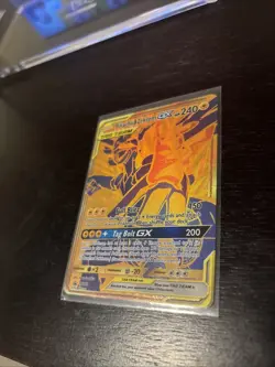 Pokemon Pikachu & Zekrom GX TCG Sun & Moon SM248 Holo - Image 1