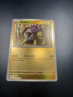 Raikou 48/132 Mega Evolutions Reverse Holo Pokemon TCG - Image 1