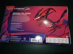 Pokemon Eternatus VMAX Premium Collection OPEN BOX Complete NO PACKS - Image 3