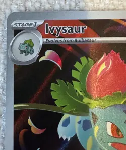 Ivysaur Illustration Rare 134/132 Near Mint Mega Evolution Pokemon TCG English - Image 2