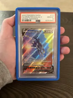 Origin Forme Dialga V 177/189 Pokemon SWSH Astral Radiance PSA 10 Gem Mint - Image 1