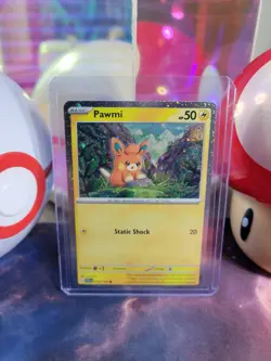 Pawmi 74/193 Pokemon TCG S&V Miscellaneous Promo Common Cosmos Holo NM - Image 1