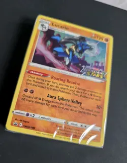 Pokemon SEALED Lucario SWSH186 Brilliant Stars Prerelease Promo Pack - Image 3