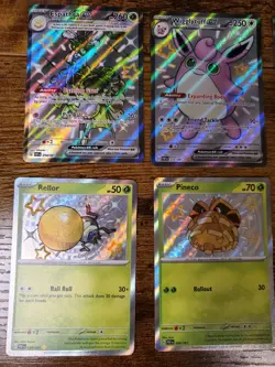 Pokemon TCG Paldean Fates Shiny And Shiny Vault Lot Of 18 NM - Image 3