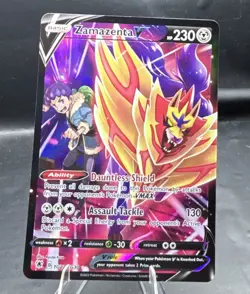 Zamazenta V TG22/TG30 Pokemon Astral Radiance Trainer Gallery Ultra Rare NM - Image 1