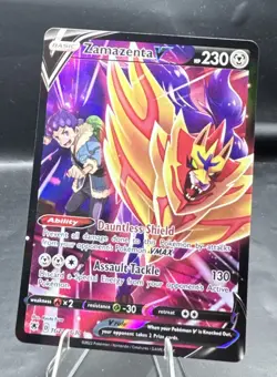 Zamazenta V TG22/TG30 Pokemon Astral Radiance Trainer Gallery Ultra Rare NM - Image 3