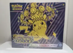 Pokemon TCG Surging Sparks ETB Elite Trainer Box Brand NEW Factory Sealed! - Image 1