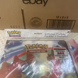 Pokemon Paradox Rift 9 Pocket Binder - Roaring Moon / Iron Valient Ultra Pro - Image 3